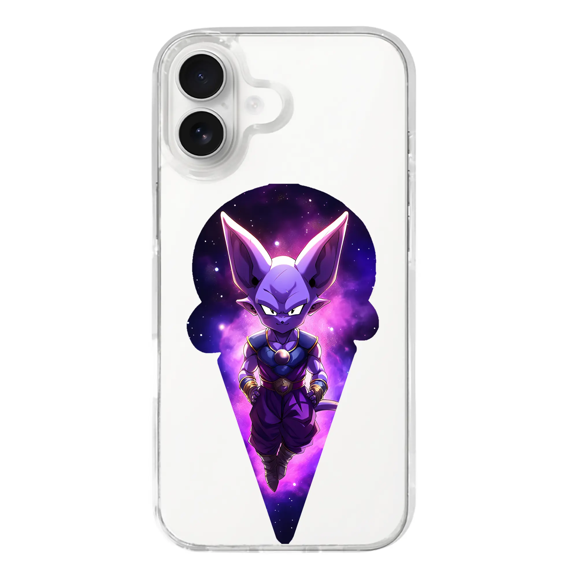 ドラゴンボール グッズ ビルス - iPhone 17シリーズ 透明スマホケース – 薄型・耐衝撃・精密フィット保護カバー